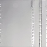 5 Star PP-Register A4 grau, 10teilig