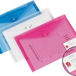 REXEL Doku-tasche A4 2101663 klar VE5