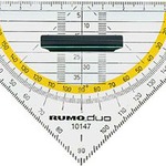 Rumold Geo-Dreieck m.Griff.160mm 10147