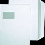 Fensterumschlag C4 gum weiß 100g VE250