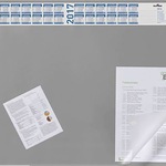 Durable Schreibunterlagen 7204-10 grau m. Vollsichtplatte 52x65cm