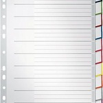 Leitz Reg.Blanko A4 PP 10Bl 4370