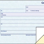 Zweckform Quittung SD 1736