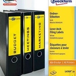 Zweckf.Ordner-Etiketten 4769 gelb VE=80
