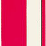 5 Star Heftstreifen kurz rot VE=25