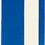 5 Star Heftstreifen kurz blau VE=25