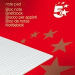 5 Star Briefblock A4/50 liniert 70g