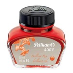 Pelikan Tinte 4001,301036,30ml,brill-rot