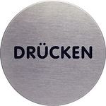 Durable Edelst.-Pikto Drücken 490061