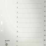 Leitz Register A 4 Ziffern 1-12 1233-85