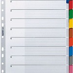 Leitz Register blanko A4/10 Blatt 4321