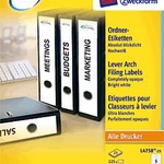 Zweckf.Ordner-Etiketten 4758 weiß VE=125