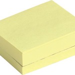 5 Star Haftnotizen 38x51mm gelb