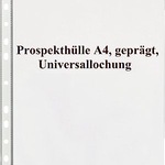 5 Star Prospekthülle A4 50my PP VE=100