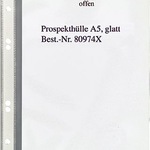 5 Star Prospekthülle A5 60my  VE=100