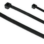Hama Kabelbinderset schwarz VE150
