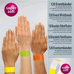 Sigel Eventbänder EB213 neongelb VE120
