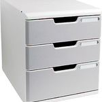 Multiform Büroboxen 320041D A4 grau