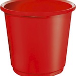 5 Star Papierkorb 18l rot