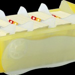 HAN Karteibox-Croco 998-653 gelb