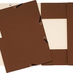 EXACOMPTA Eckspannmappe 56984E braun