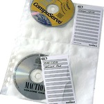 Durable CD-Hülle 5222 A4 transp VE=5