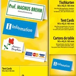Sigel Tischkarten DP046 VE80