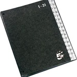 5 Star Pultordner  1-31 schwarz
