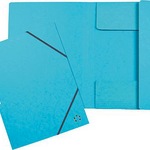 5 Star Eckspannmappen mit Klappen grün