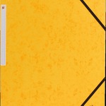 5 Star Eckspannmappen ohne Klappen gelb