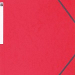 5 Star Eckspannmappen ohne Klappen rot