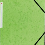 5 Star Eckspannmappen ohne Klappen grün