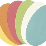5 Star Moderationskarten Oval VE250