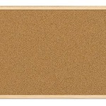 5 Star Korktafel Holz 40x30cm