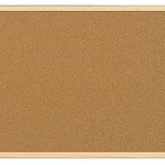 5 Star Korktafel Holz 60x100 cm