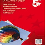 5 Star Premier Matt Paper A4 VE100