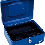 5 Star Geldkassette blau