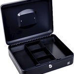 5 Star Geldkassette schwarz