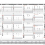 5 Star Tafelkalender A4 925729-2012