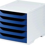 5 Star Büroboxen blau