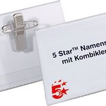 5 Star Namensschild  VE 50
