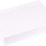 5 Star Karteikarten A6 lin ws VE100