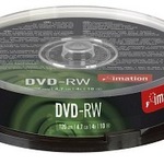 DVD-RW Imation 21062 4,7 GB/120 Min 4x