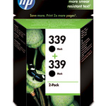 HP Tinte Doppelpack C9504EE No 339