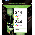 HP Tinte Doppelpack C9505EE No 344