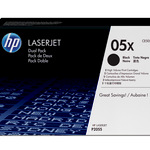HP Toner Doppelpack CE505XD No 05XD