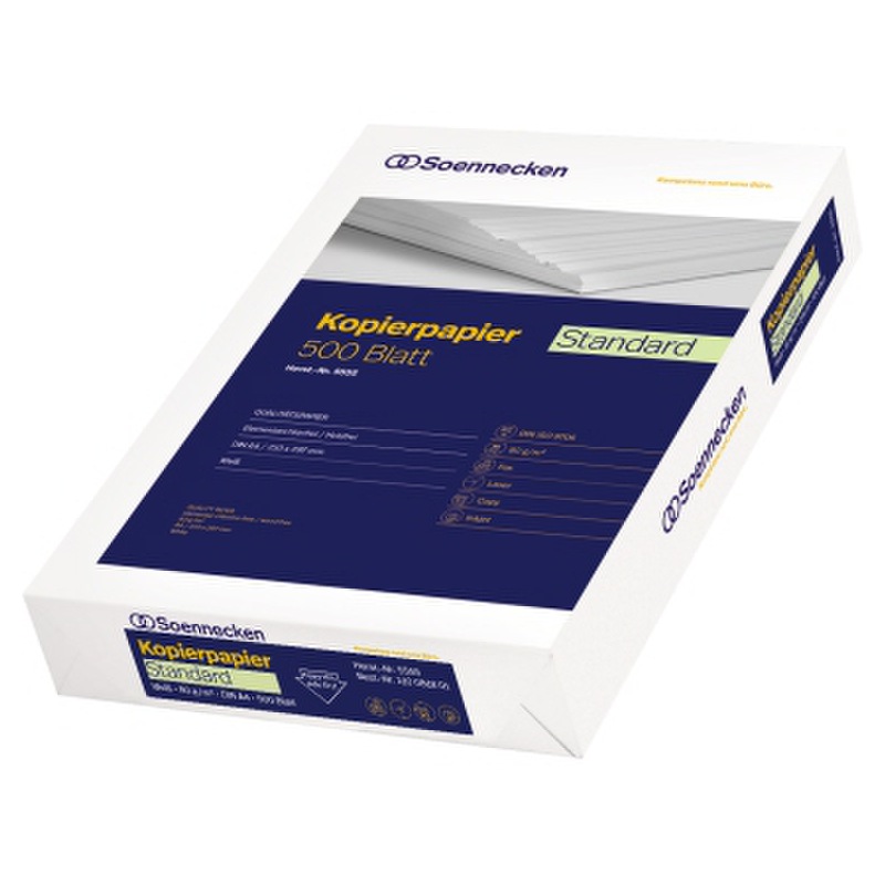 Soennecken Kopierpapier Standard DIN A3 80g/m² weiß 500 Bl./Pack.