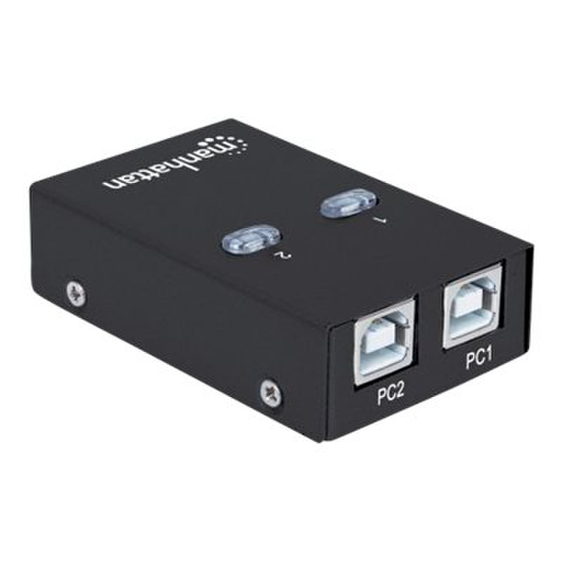 Switching USB 2.0 Hub, 1 Device 2 User